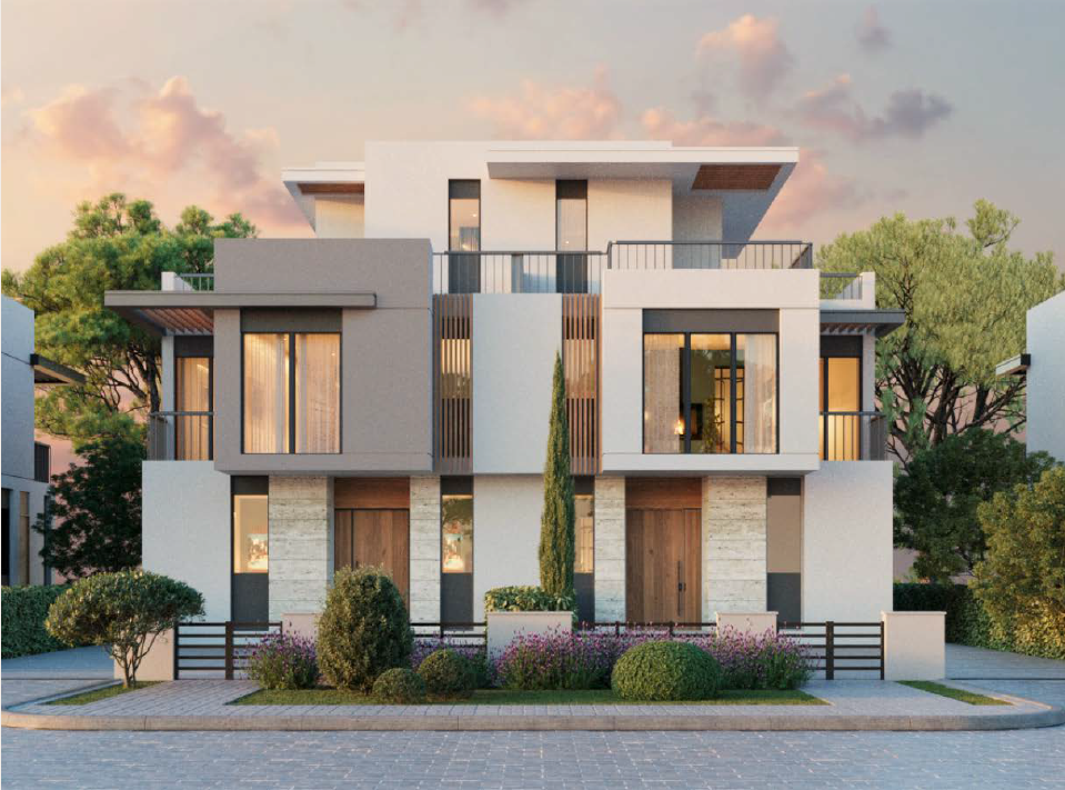 Twin house